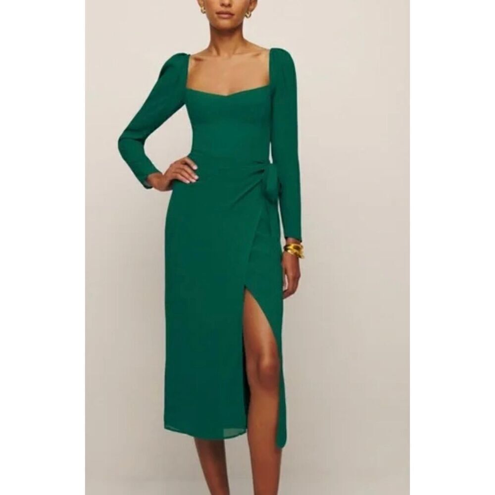 Reformation Theo Midi Dress